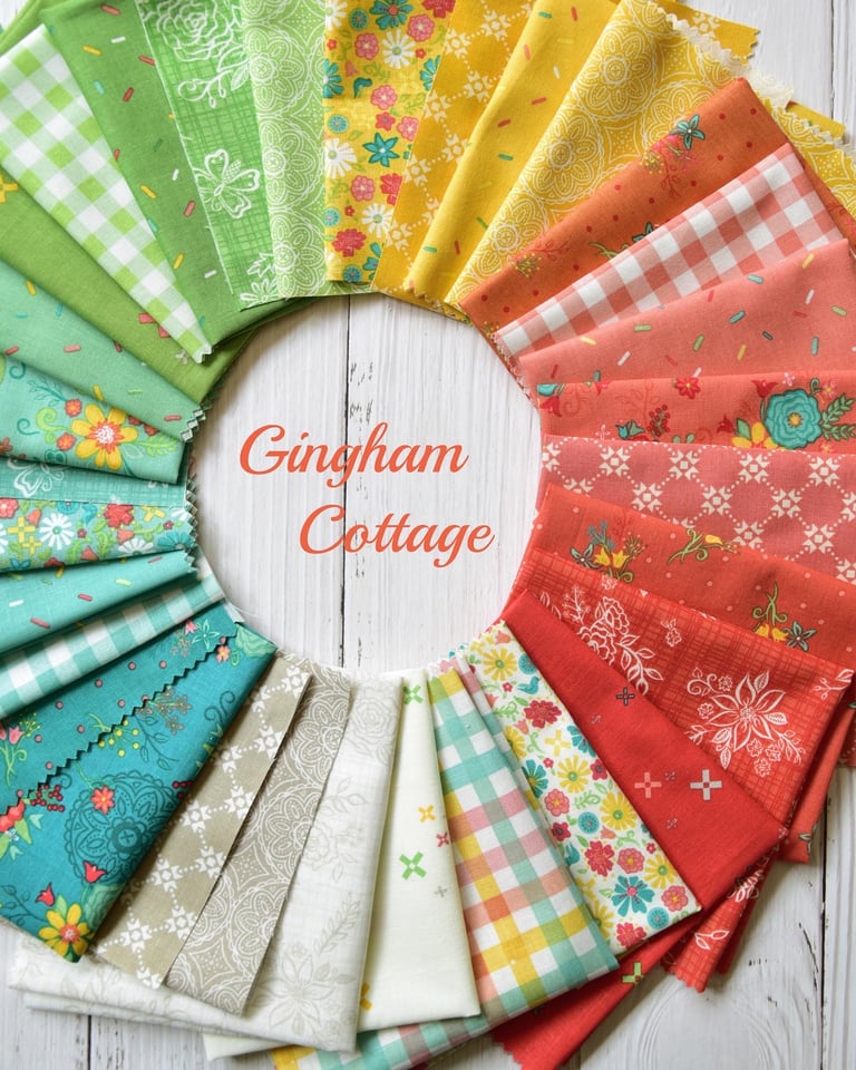 Plaid and Posies Kit in Gingham Cottage Image 5