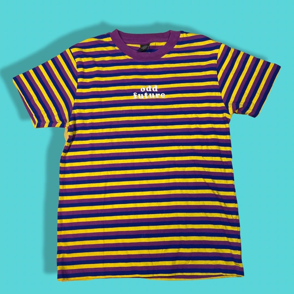 Tee: Odd Future (Striped T-shirt) Size:S