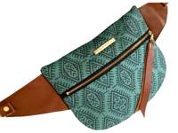 Image 4 of Green boho crossbody 