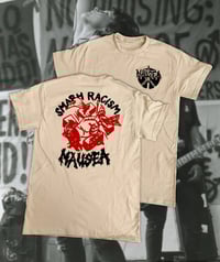 Nausea double sided // handpainted tee