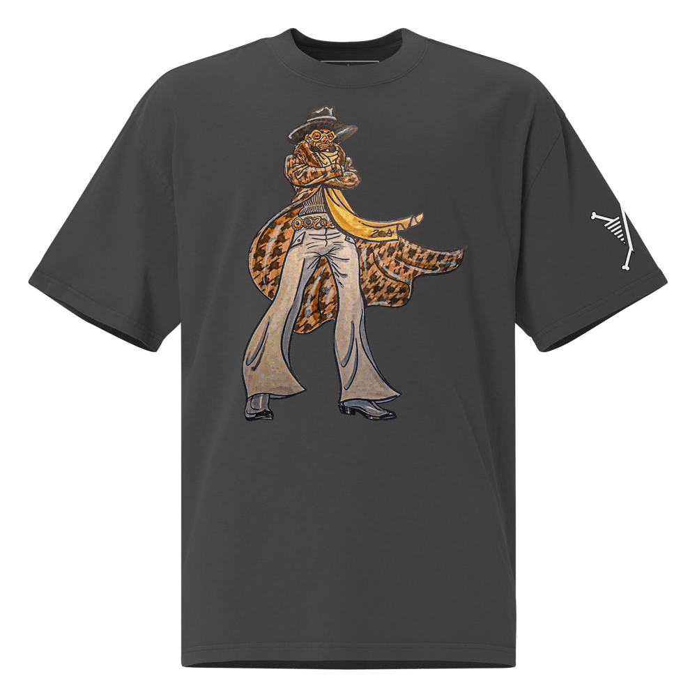 "SalvadorAudi" SLO Oversized Faded Shirt [ART ILLUSTRATED BY GREGORY HAWKINS]