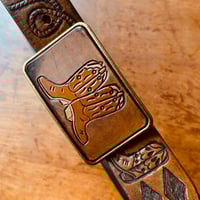 Image 2 of COWBOY BOOT BUCKLE