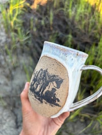 Image 4 of Speckled White Cowboy Shade