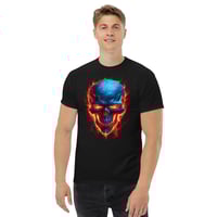 Image 3 of Flame skull Unisex classic tee