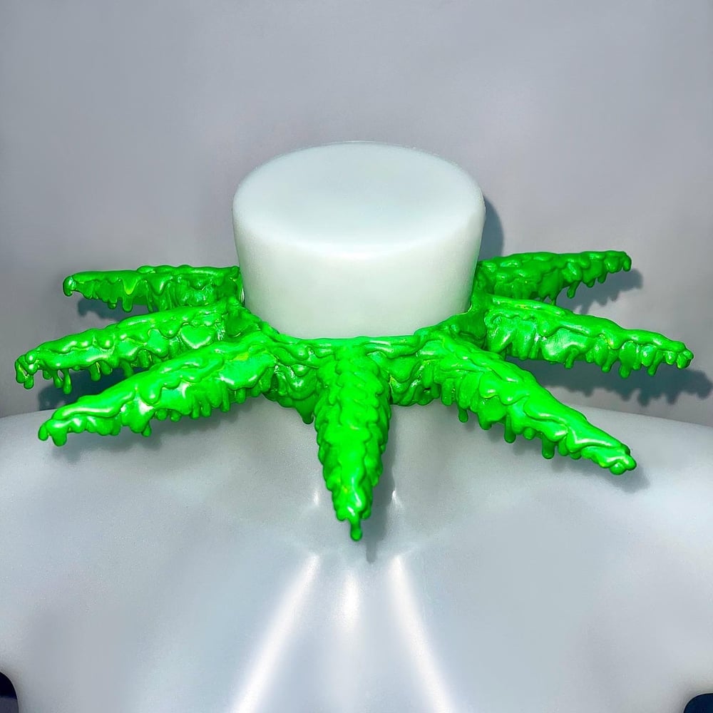 Image of TOXIC CHOKER (SLIME GREEN)