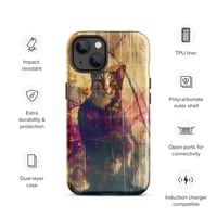 Image 18 of Beautiful Colorful Oil Painting Tabby Cat Inspired Tough Case for iPhone®