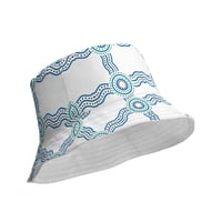 Reversible bucket hat “Connection 2”