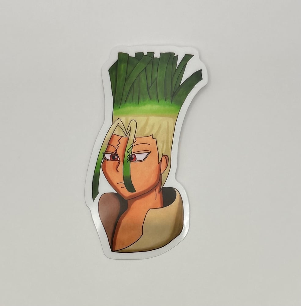 Image of Leek Scientists Clear Sticker 