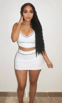 Image 2 of Up To Something Mini Skort Set