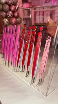 Image 3 of Acrylic tweezer holder  (holds up to 10 tweezers)