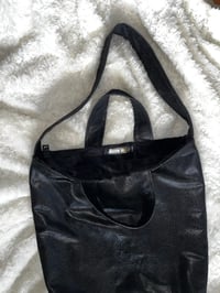 Image 2 of Black Medium Tote Bag