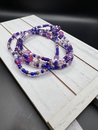 Image 2 of Purple Love Waist Beads