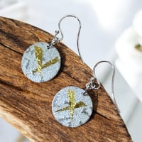 The Small Disc Earrings - Afterglow