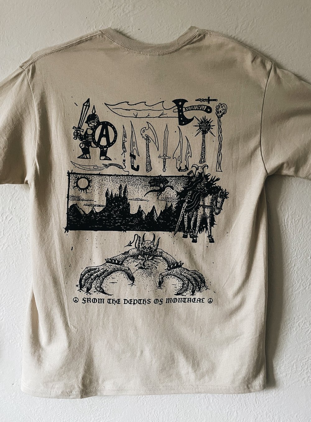 CREAM SHIRT BEAST WEAPON