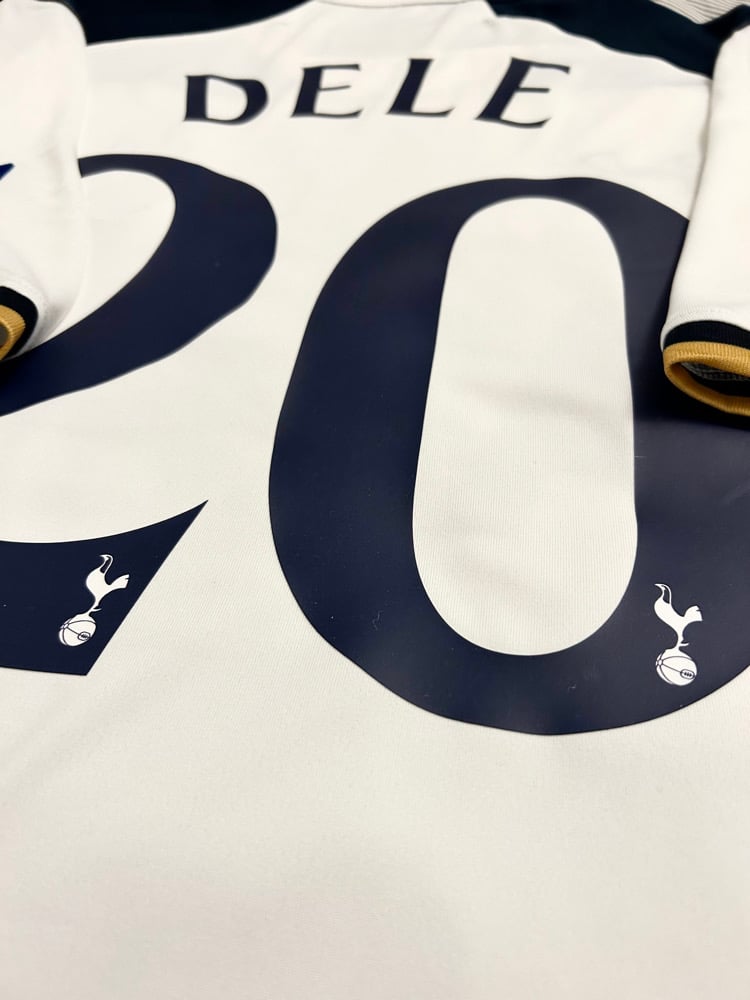 Image of Tottenham Hotspur “DELE 20” 2016/17 Home Shirt + UCL patches (XL)