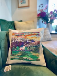 Image 1 of Snowdon Sunrise Cushion