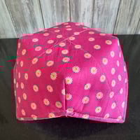 Image 2 of Quilted Soup Bowl Cozy in Daisy cotton