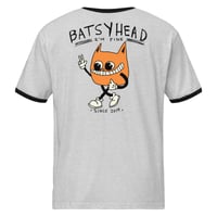 Image 1 of batsyhead logo Unisex ringer t-shirt