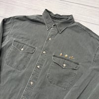 Image 2 of Vintage Eddie Bauer 3 Fly Denim Button Up - XXL 