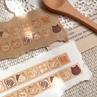 Cat Toast Washi Tape