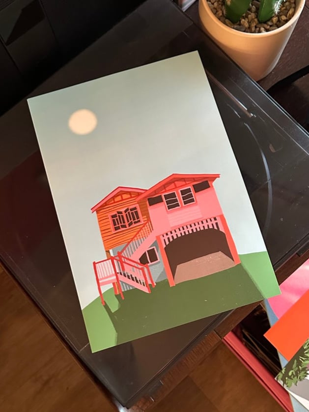 Image of Queenslander A4 Print