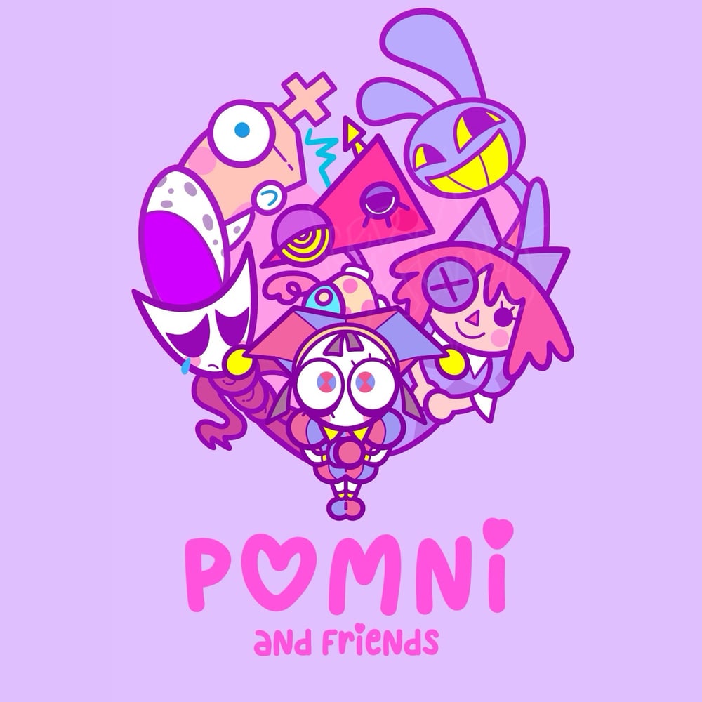 Image of Pomni and Friends print