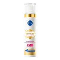 Image 4 of Nivea Luminoso Bundle ANTI-EDAD with Night and Day Cream (RED Tratamiento & Fluido SPF 50)