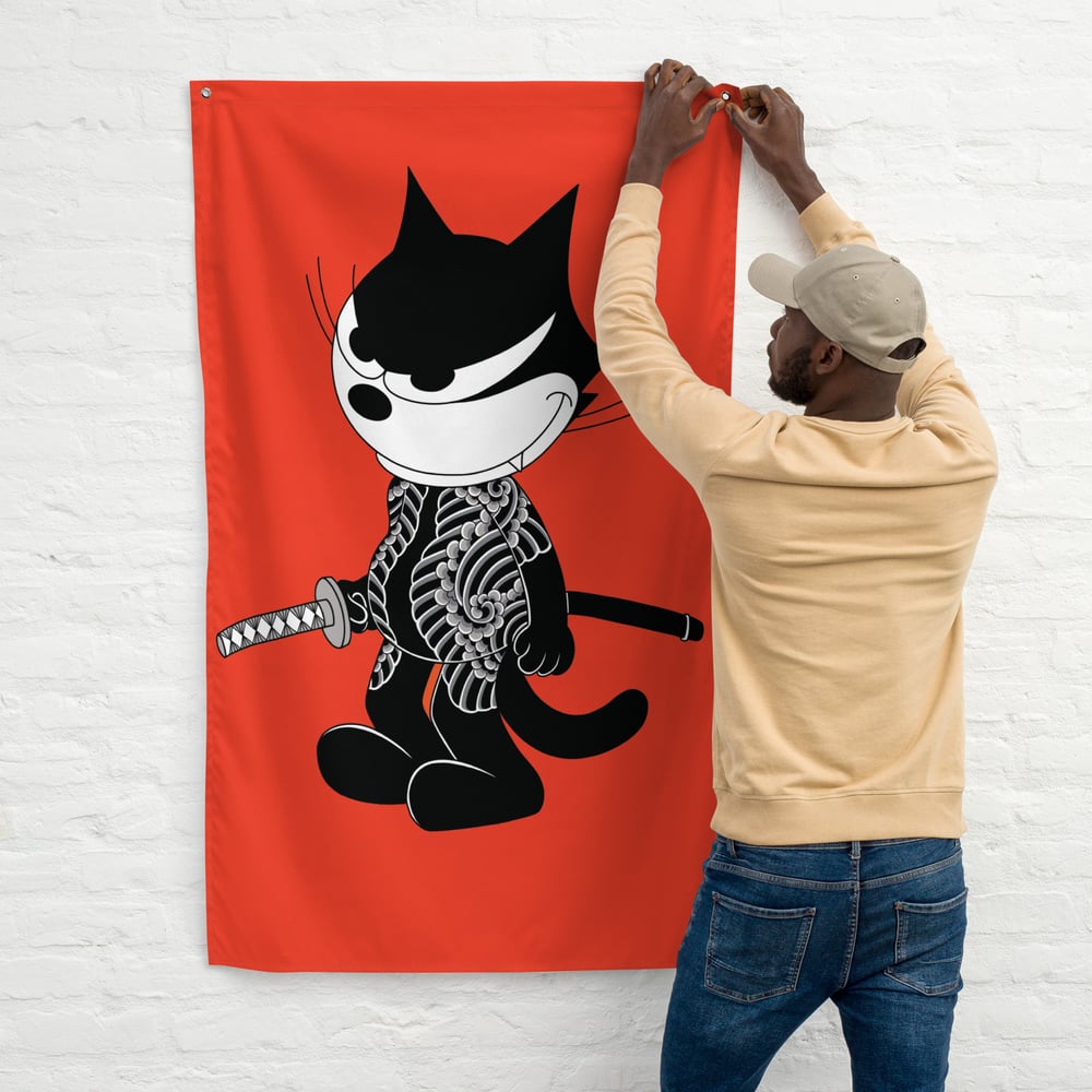 Wabori Cat Flag