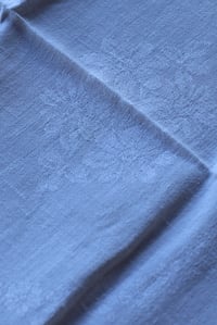 Image 6 of 2 Vintage Handtücher mit weiss-roten Monogrammen und Blumenmuster
