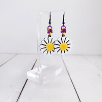 Image 5 of Flower Power Daisy Earrings