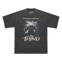 Image 5 of The Thing John Carpenter 80s Horror Movie Premium T-Shirt – Washed Unisex Sci-Fi Movie Tee