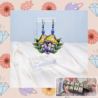 Mystical 'Shroom Earrings