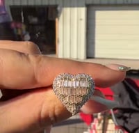 Large heart ring 
