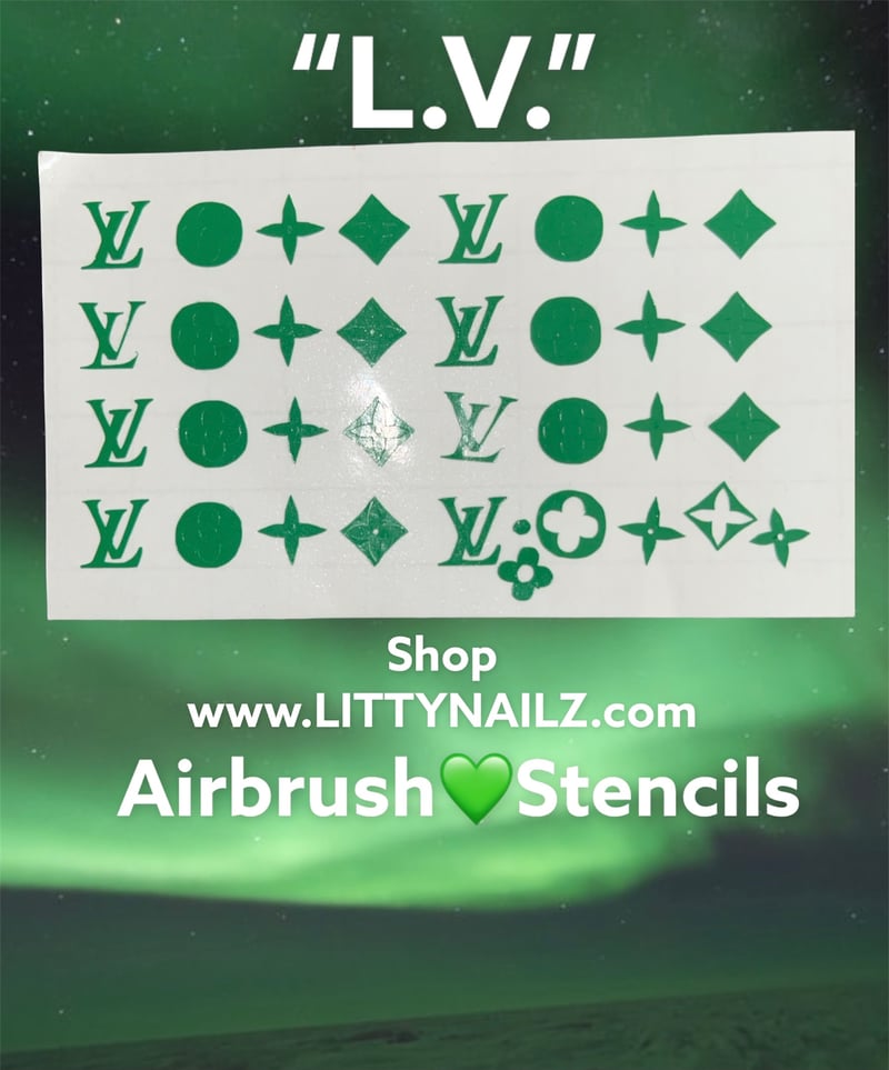 CUSTOM Airbrush Stencils 1