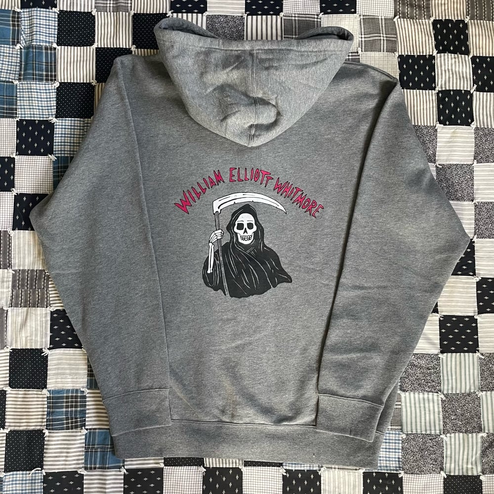 Grim Reaper Zip-up Sweatshirt  (Unisex)