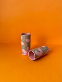 Image 1 of Pink tube vase