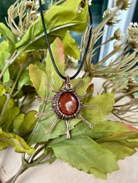 Image 1 of Goldstone Sun Pendant 