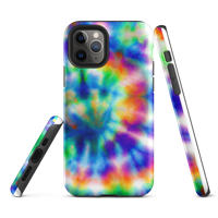 Image 5 of Tie Dye - Tough iPhone case Rainbow