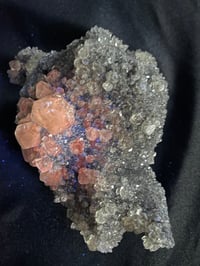 Image 17 of Quartz With UV Calcite & Green Fluorite Specimen #1842