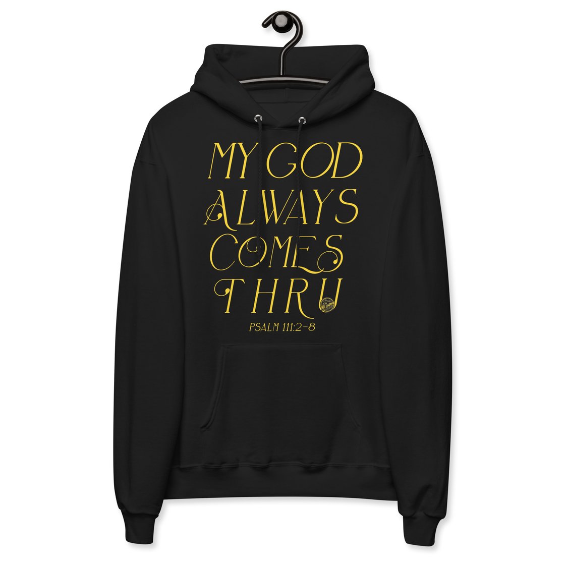 Image of Comes Thru! Unisex fleece hoodie