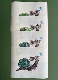 Image 2 of New Pals - Lino Print 