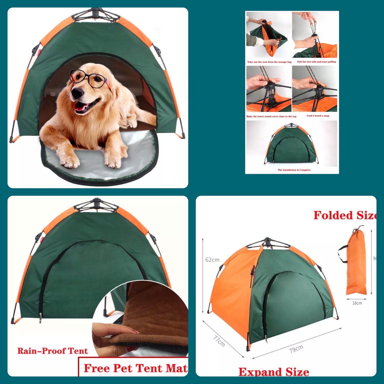 Image of Pop Up Pet Tent