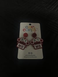 MB Brass Knucke Earings