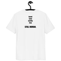 Image 2 of I'm Only Human Organic Cotton T-Shirt