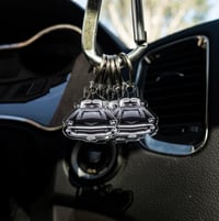 Black Bel Air Keychain
