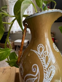 Image 2 of Golden Pothos in Funky Vase