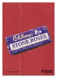 The Stone Roses - Chocolate wrapper print