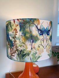 Image 2 of Seaweed 30cm Drum Lampshade 