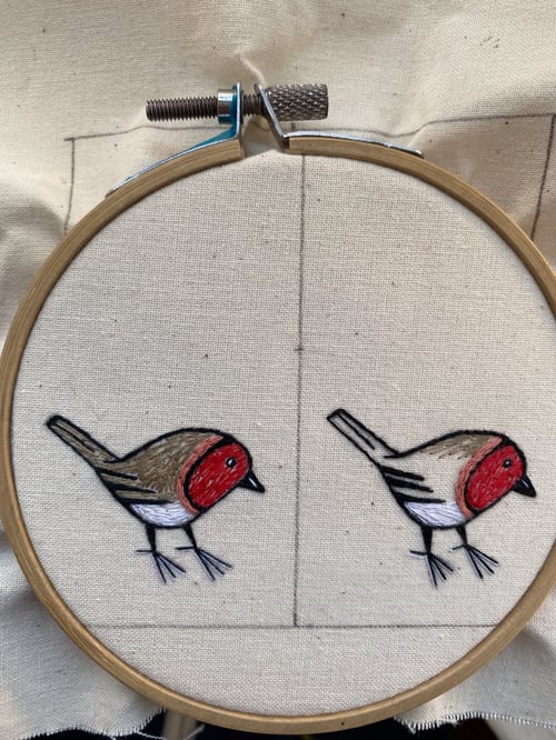 Image of Broche »Rouge-Gorge »