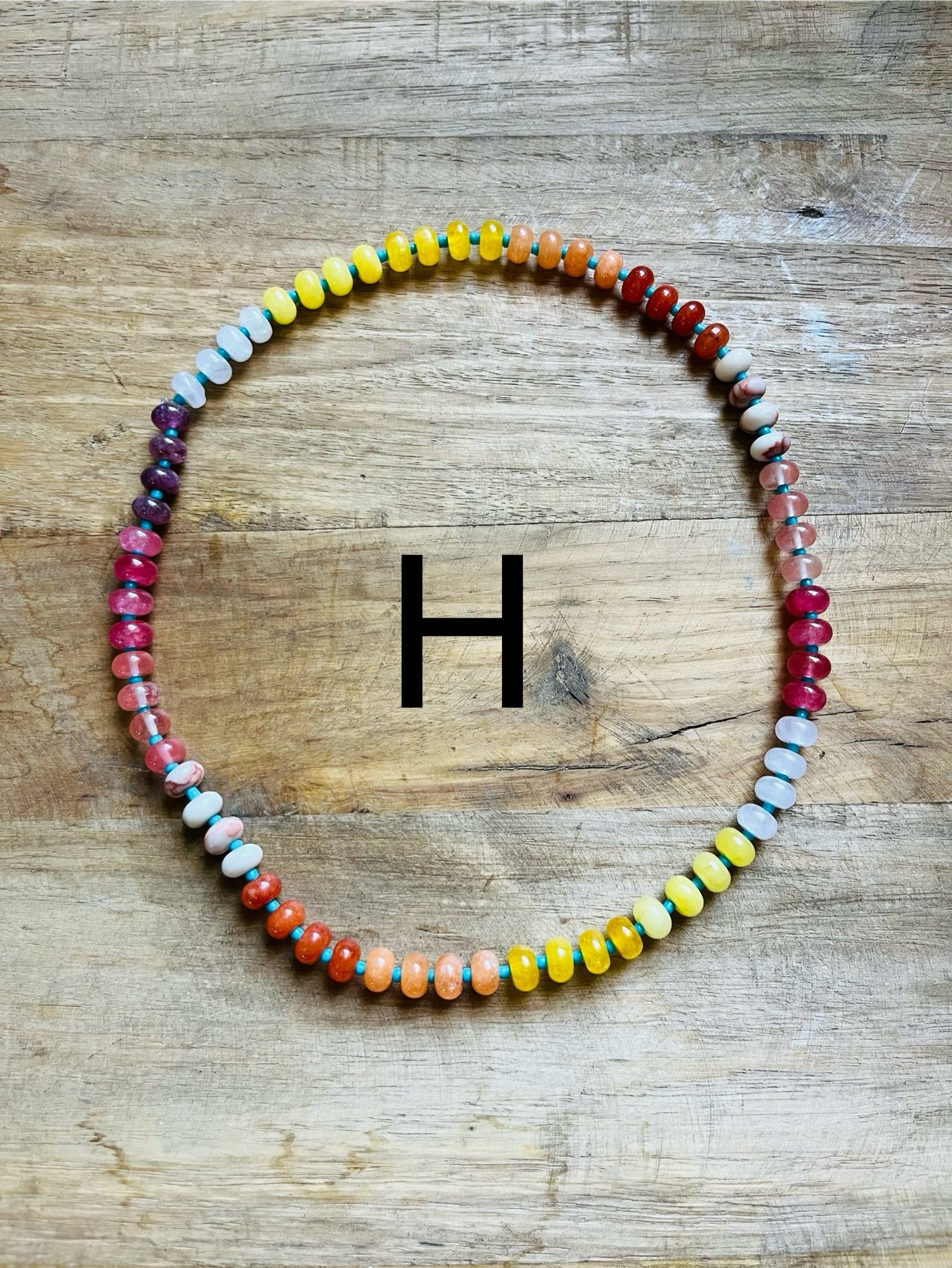 Image of Stone Beaded Necklace